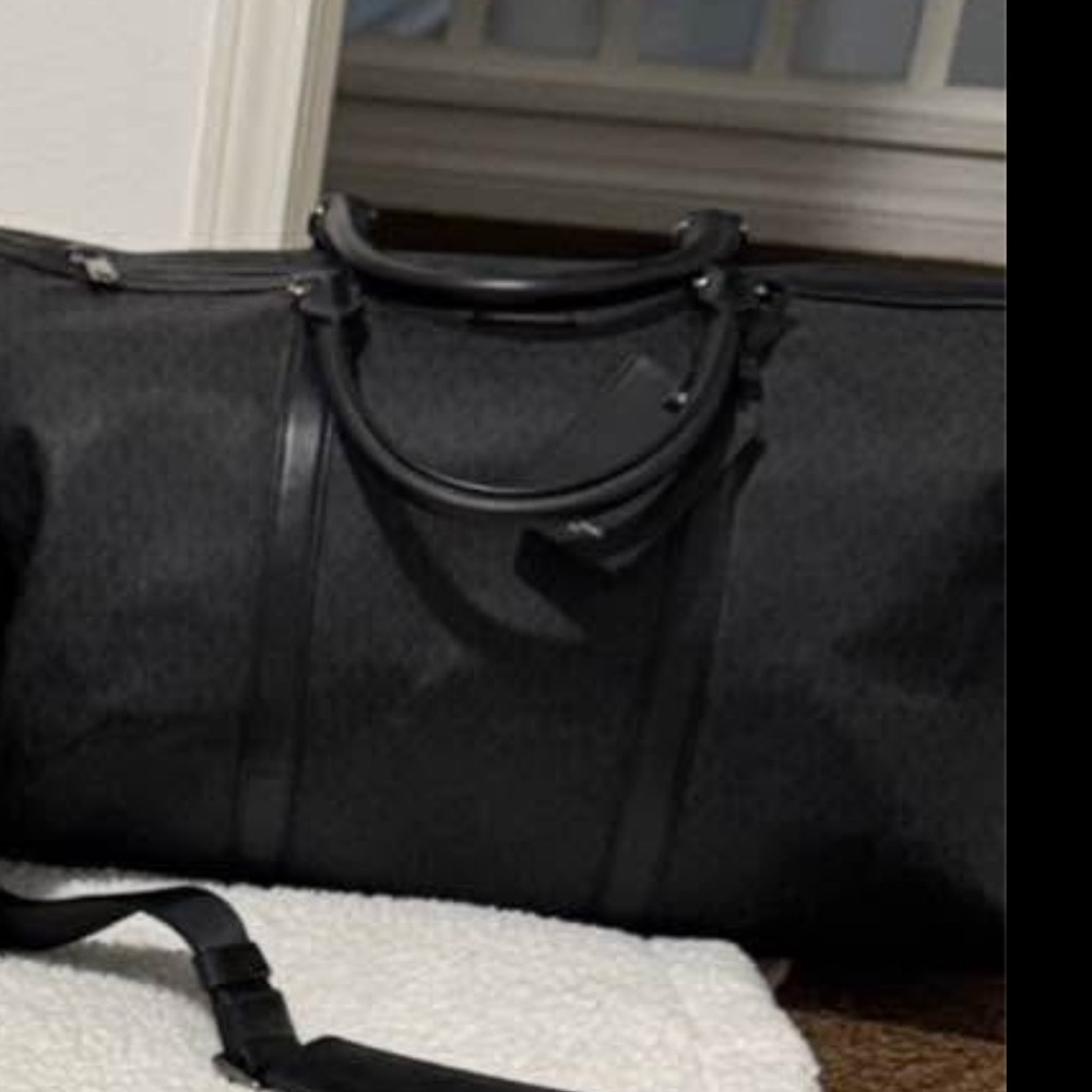 Michael Kors Black Duffel Bag